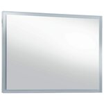vidaXL Miroir mural à LED pour salle de bains 100x60 cm