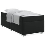 vidaXL Cadre de lit Noir 80 x 200 cm Faux cuir