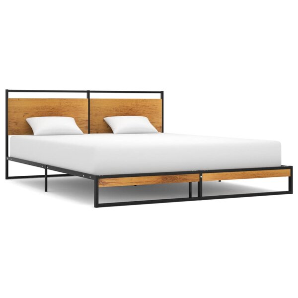 vidaXL Cadre de lit sans matelas métal 140x200 cm