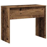 vidaXL Bureau vieux bois 90x40x72 cm bois d'ingénierie