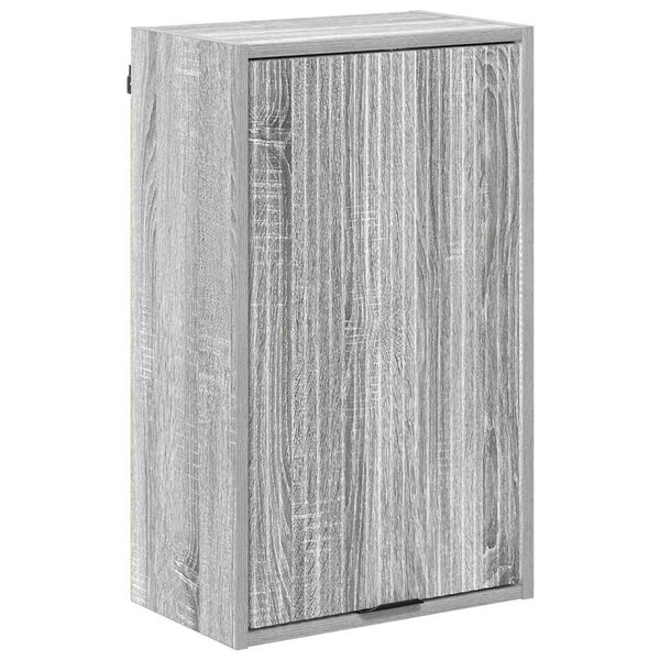vidaXL Cabinet de salle de bain Sonoma gris 39 x 23.5 x 65 cm