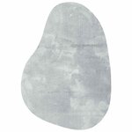 vidaXL Tapis de surface HUARTE Gris 140 x 200 cm Polyester