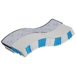 vidaXL Matelas à ressorts ensachés moyen plus 90x200 cm