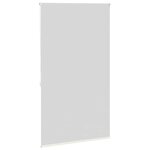 vidaXL Store enrouleur occultant 124 4 x 175 cm  largeur du tissu 120 cm  blanc cassé