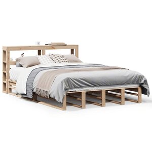 vidaXL Cadre de lit sans matelas 120x200 cm bois de pin massif