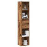 vidaXL Bibliothèque vieux bois 36x30x171 cm bois d'ingénierie