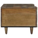 vidaXL Table basse Marron 100 x 54 x 40 cm Bois de mangue massif