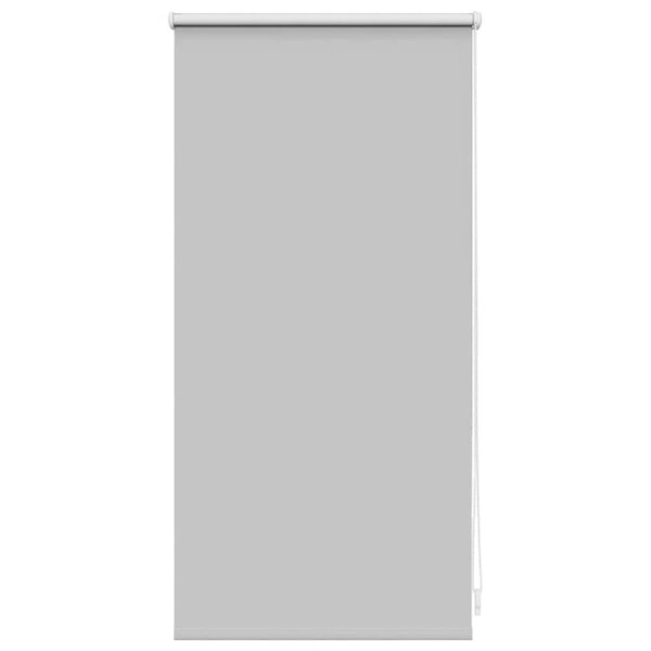 Store enrouleur occultant gris 40 x 100 cm