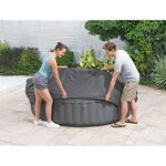 Bestway Housse Gris Ø236 x 71 cm PVC et POM