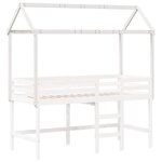 vidaXL Toit de lit pour enfants 207x80 5x151 5 cm bois de pin massif
