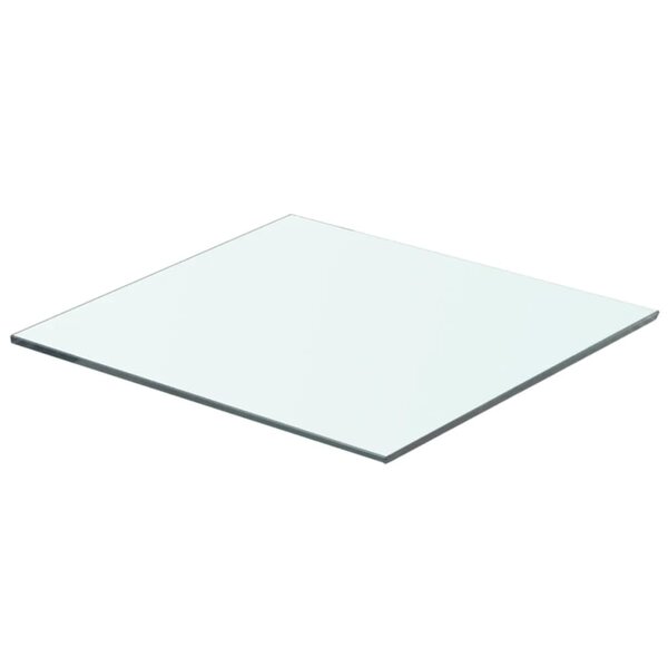 vidaXL Panneau pour étagère Verre transparent 40 x 30 cm