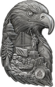 Monnaie EAGLE COLLAGE Soul of a Nation 3 Oz Argent 5$ Barbados 2026 (PRÉCOMMANDE)