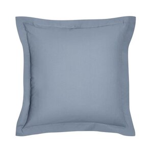 Taie d'oreiller uni denim 63 x 63+5 cm