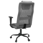 Chaise fauteuil siège de bureau informatique étude réglable en hauteur gris 02_0024066