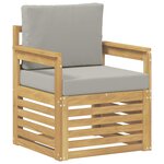 vidaXL 2 Pièce Ensemble de canapés d'extérieur Polyester