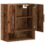 vidaXL Armoire murale vieux bois 60x31x70 cm bois d'ingénierie
