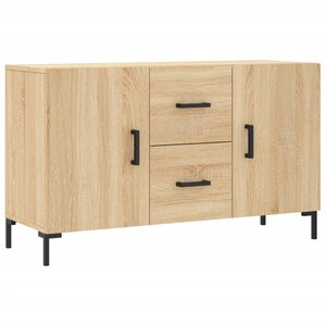 vidaXL Buffet chêne sonoma 100x36x60 cm bois d'ingénierie