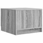 vidaXL Table basse Sonoma gris 49 x 50 x 37 cm Bois d'ingénierie