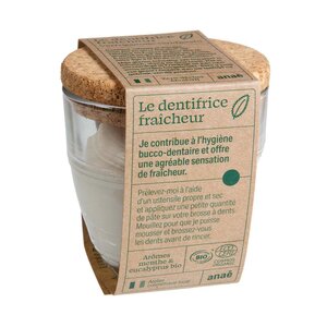 Dentifrice fraicheur en pâte menthe eucalyptus