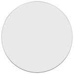 vidaXL Miroir mural Argenté Ø 60 cm Rond