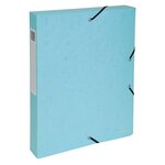 Boite De Classement Exabox Dos 40mm Carte Lustrée Aquarel - A4 - Couleurs Assorties - X 8 - Exacompta