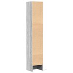 vidaXL Buffet avec LED sonoma gris 36x32 5x200 cm bois d'ingénierie