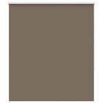 vidaXL Store enrouleur occultant café 130x175cm largeur du tissu