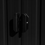 vidaXL Abri de jardin 257x580x181 cm Métal Anthracite