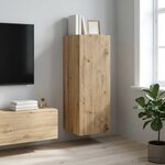 vidaXL Armoire Murale 33 x 34 5 x 90 cm Bois d'ingénierie