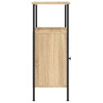 vidaXL Tables de chevet 2 Pièces chêne sonoma 41x31x80 cm bois ingénierie