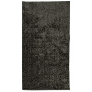 vidaXL Tapis ISTAN à poils longs aspect brillant anthracite 80x150 cm