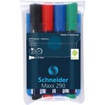 Marqueur tableau blanc Maxx 290 Pochette 4 assorti SCHNEIDER