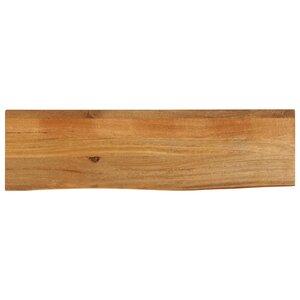 vidaXL Dessus de table à bord vivant 120x40x2 5cm bois massif manguier