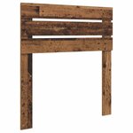 vidaXL Tête de lit Bois Ancien 90 cm Bois d'ingénierie