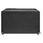 vidaXL Housses salon de jardin2Pièces 8œillets 180x135x80cm rectangulaire