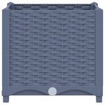 vidaXL Lit surélevé 40x40x38 cm Polypropylène