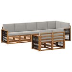 vidaXL Ensemble de canapés d'extérieur 7 pc