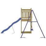vidaXL Aire de jeux d'extérieur bois de pin imprégné