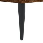 vidaXL Cadre de lit sans matelas chêne marron 120x200 cm