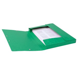 Boite de classement Cartobox - A4 - Dos 25mm Carte lustrée Vert x 25 EXACOMPTA