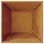 vidaXL Bols à fleurs   5 Pièces  35x35x15 cm en acier corten.
