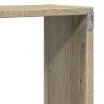 vidaXL Étagère murale chêne sonoma 96x18x60 cm bois d'ingénierie