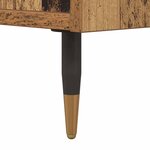 vidaXL Meuble TV Bois ancien 150 x 30 x 50 cm Bois d'ingénierie