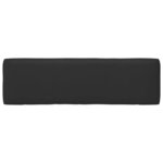 vidaXL Canapé central palette de jardin Gris Bois de pin imprégné