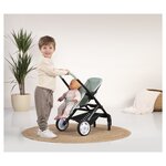 Smoby 253220 - Maxi-Cosi Poussette pour poupée Jumeaux sauge