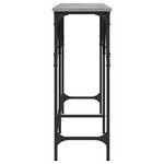 vidaXL Table console sonoma gris 180x29x75 cm bois d'ingénierie