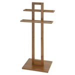 Bathroom Solutions Porte-serviettes Bambou 38x32 5x70 cm