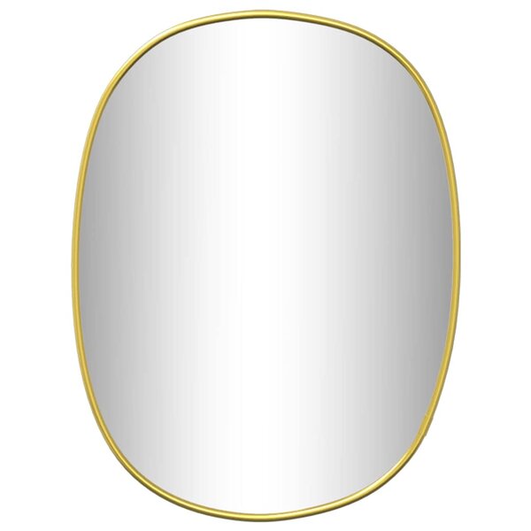 vidaXL Miroir mural Doré 40x30 cm