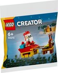 LEGO Creator - Ensemble de construction de la promenade en traîneau du Père Noël (Polybag) - 30670