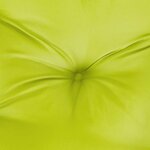 vidaXL Coussin de palette vert vif 58x58x10 cm tissu